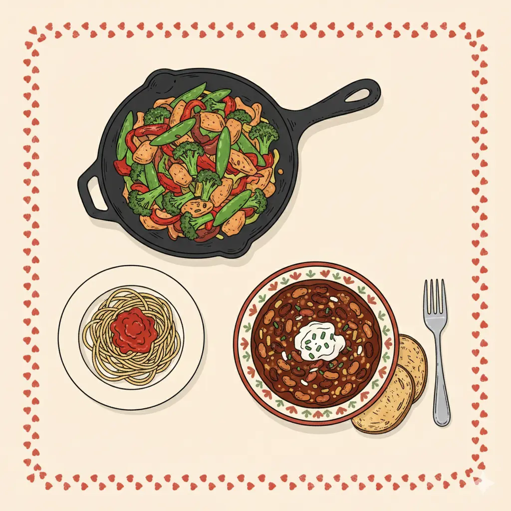 Lunch and Dinner Ideas