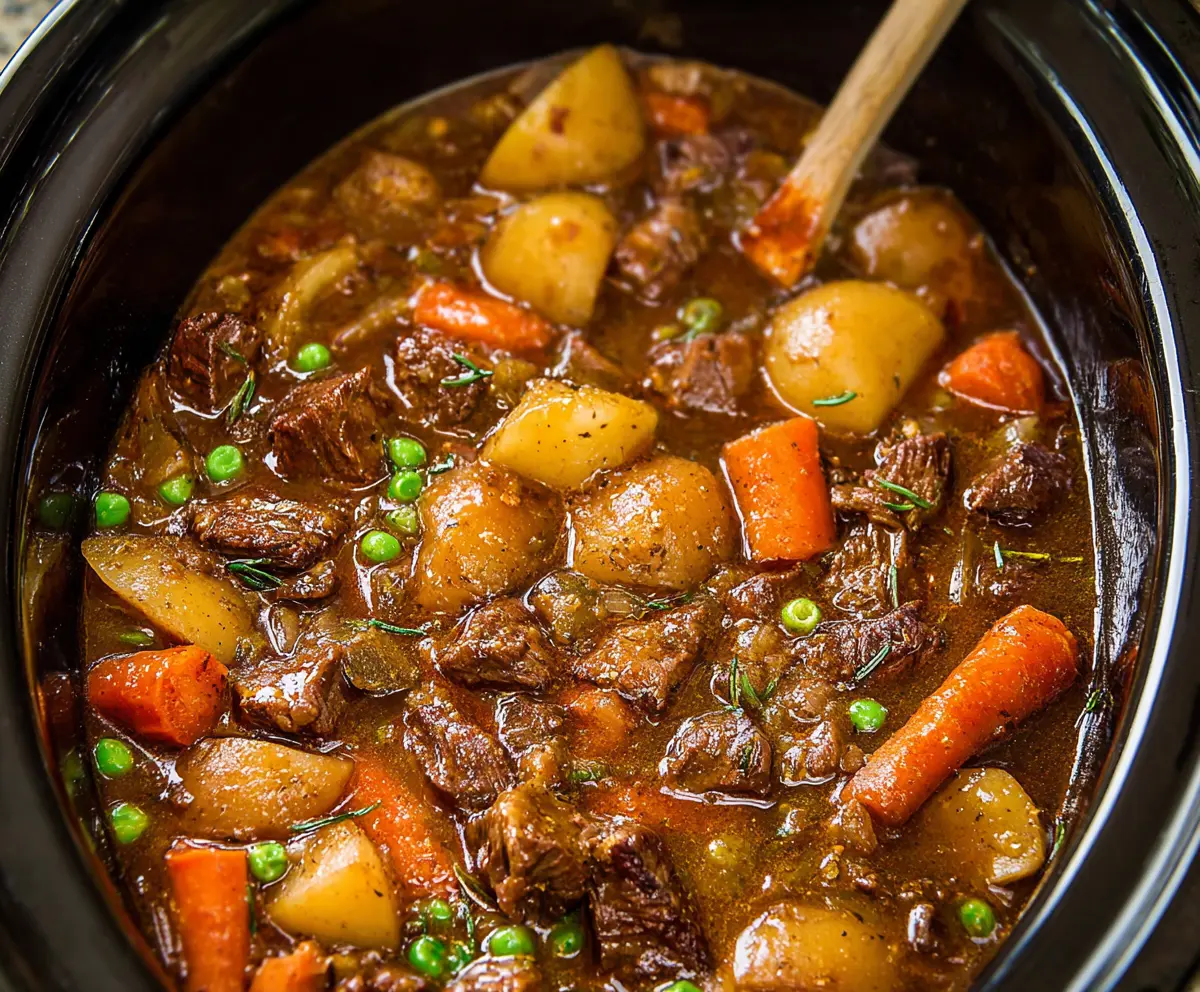 Easy Crock Pot Beef Stew Recipe