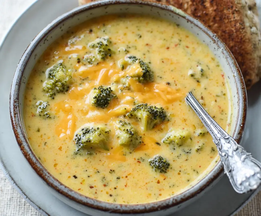 Cheesy Broccoli Soup