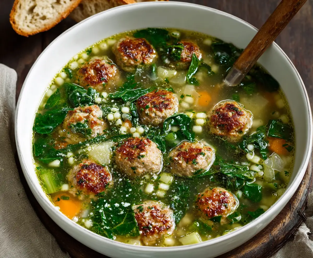 Classic Italian Wedding Soup Recipe