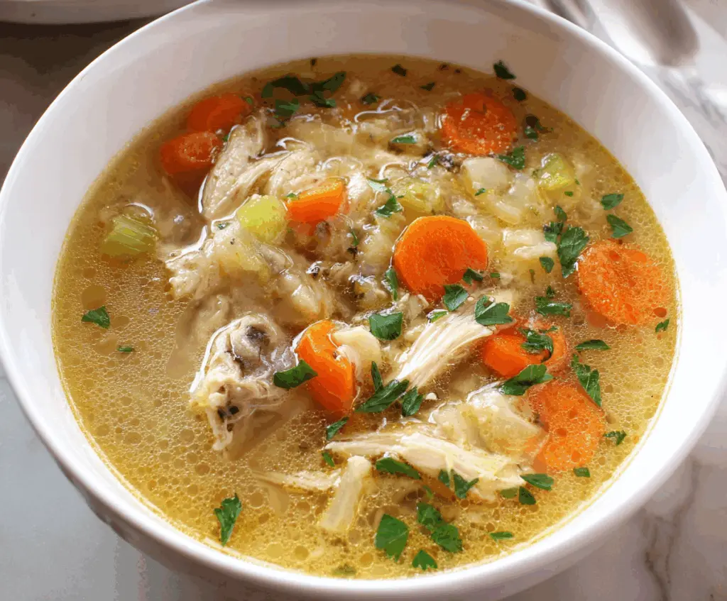Comfort Style Chicken Soup