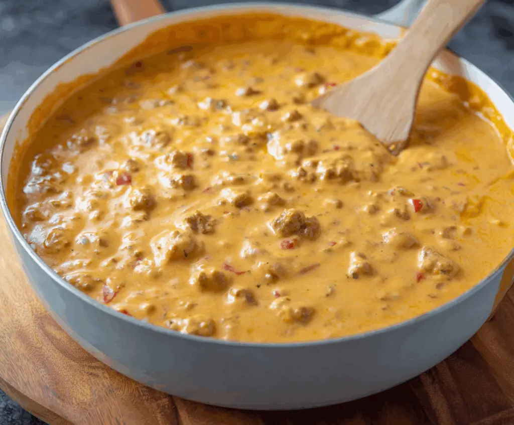 Easy Rotel Dip With Sausage
