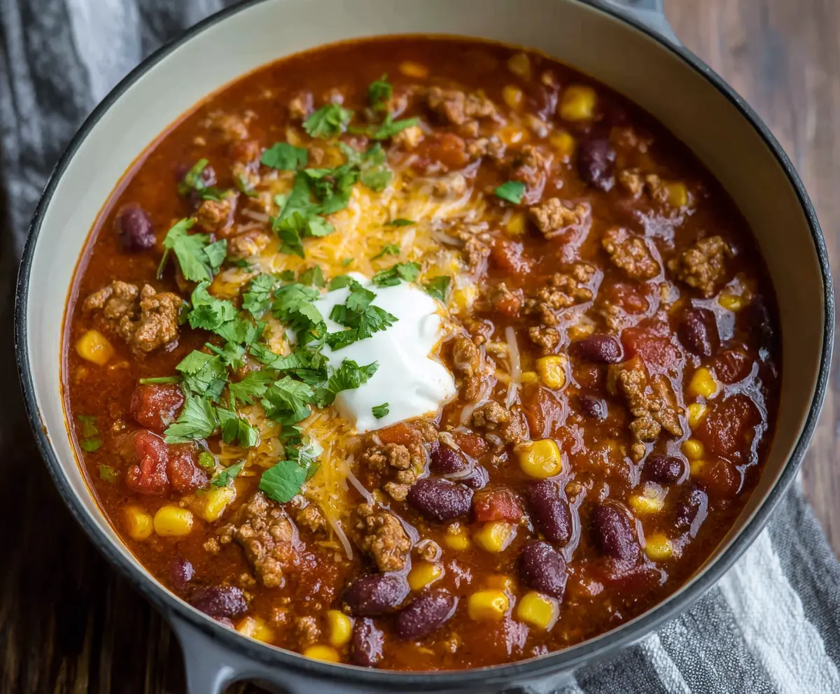Easy Taco Soup Recipe
