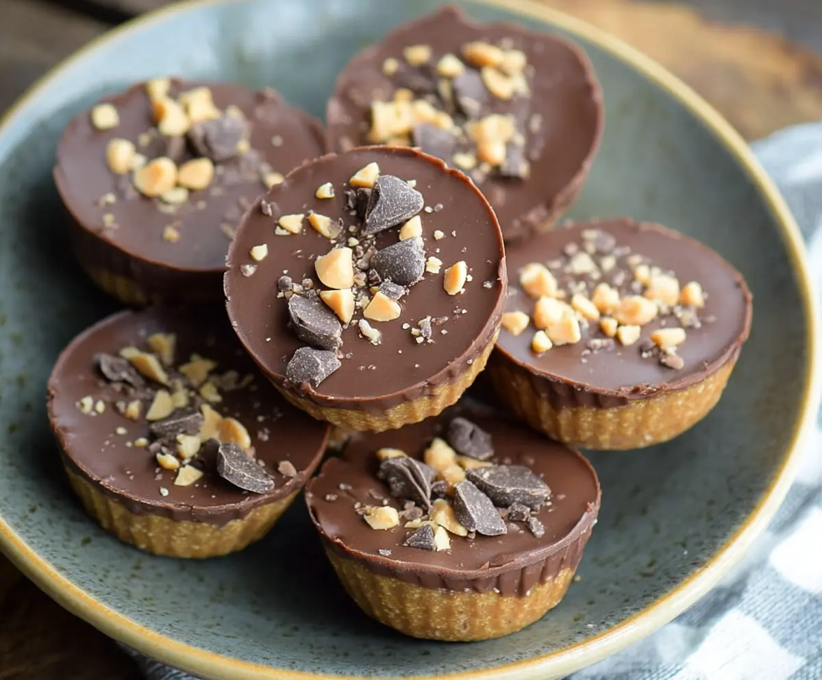 Easy Keto Peanut Butter Chocolate Fat Bombs