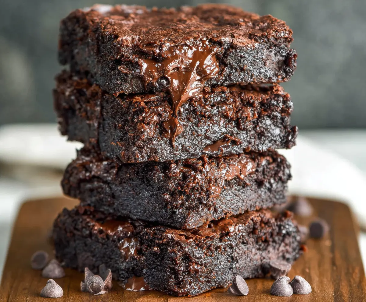 Low Calorie Greek Yogurt Brownies