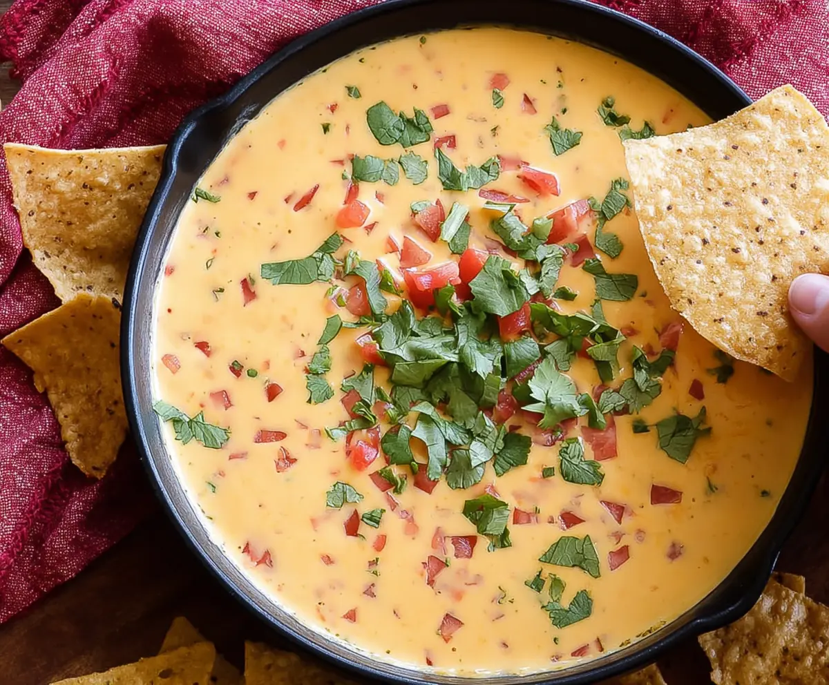 Easy Queso Dip Recipe in 10 Minutes