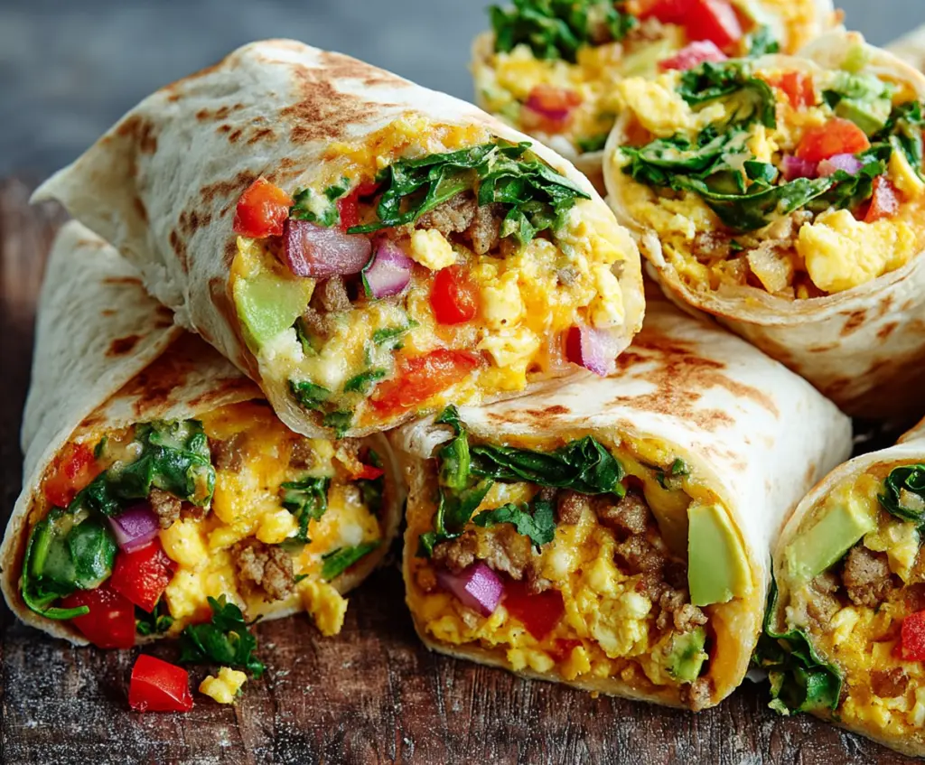 The best Healthy breakfast burritos