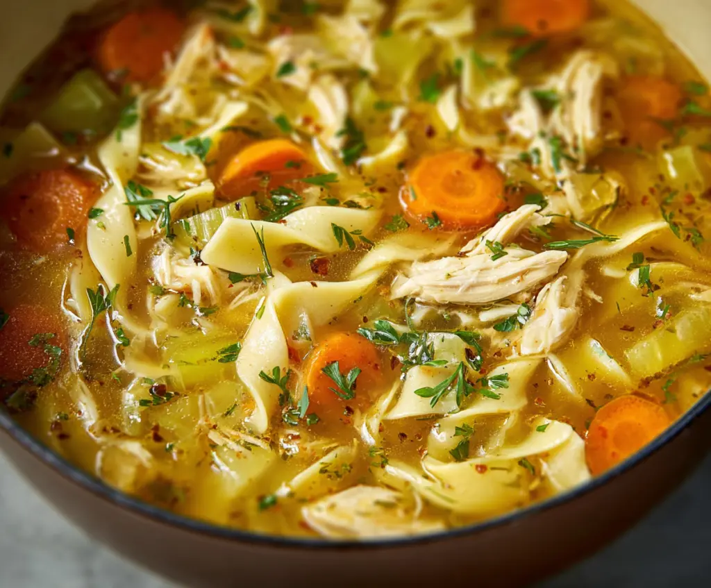 Traditional Chicken Noodle Soup