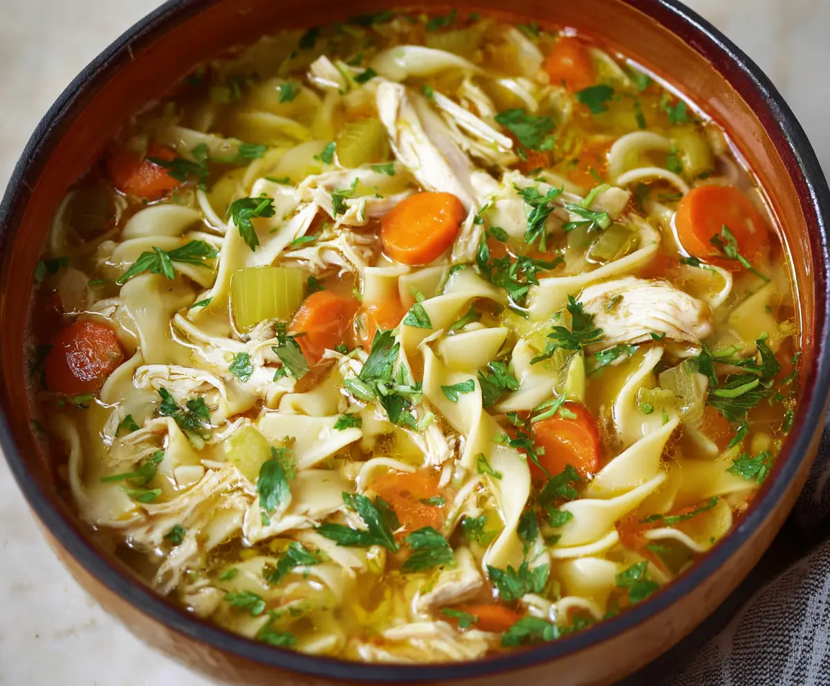 Easy Traditional Chicken Noodle Soup