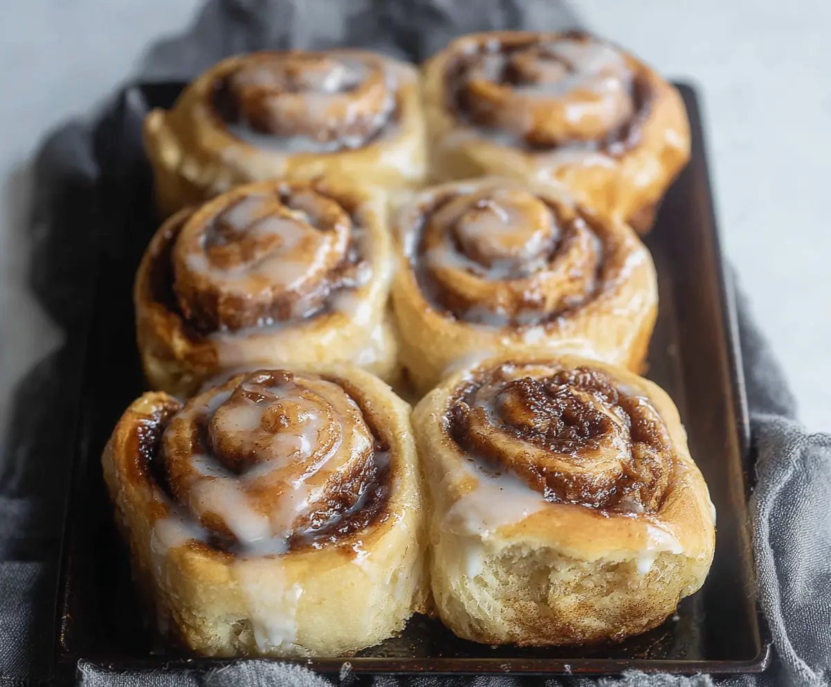 Quick 30-Minute Sourdough Cinnamon Rolls
