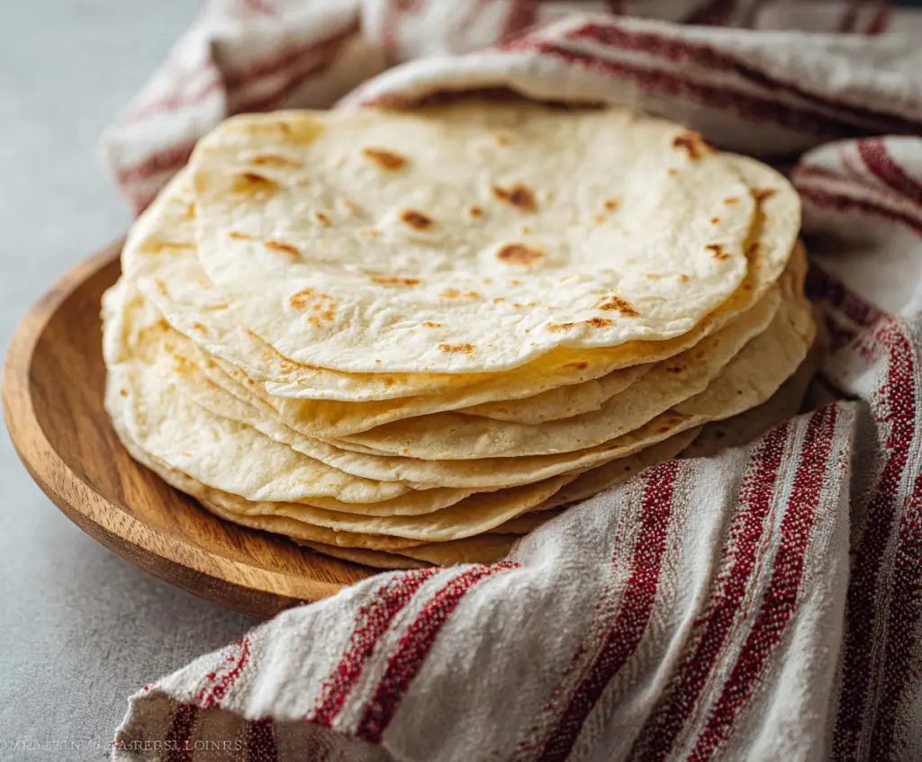 4 Ingredient Easy Sourdough Discard Tortillas