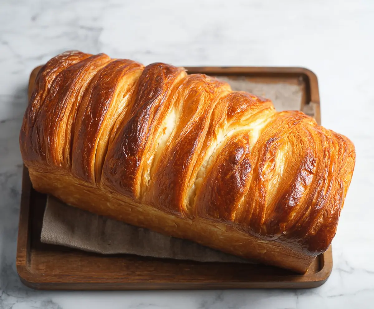 Easy Croissant Bread Loaf Recipe