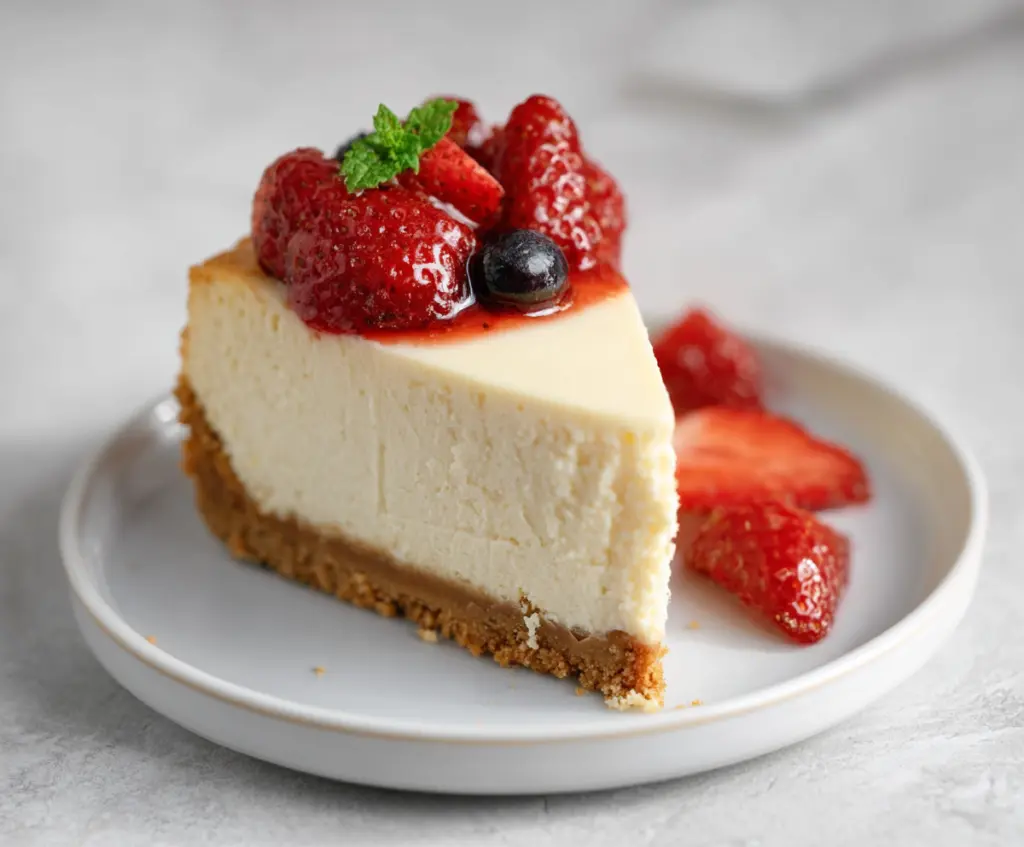 Healthy Cheesecake (100 calories!)