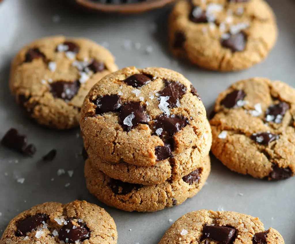 healthy chocolate chip cookies