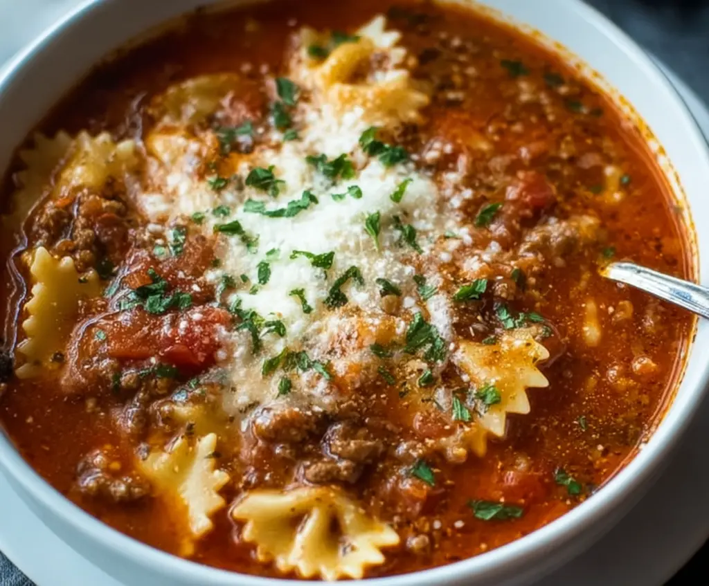 lasagna soup recipe