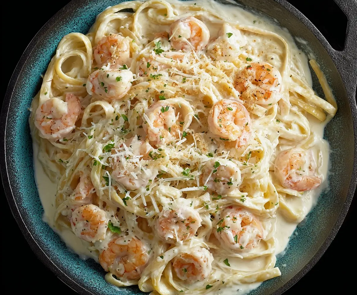 Creamy Shrimp Alfredo Recipe