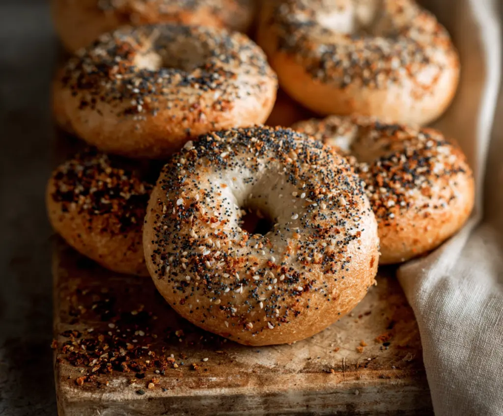 Sourdough Bagels