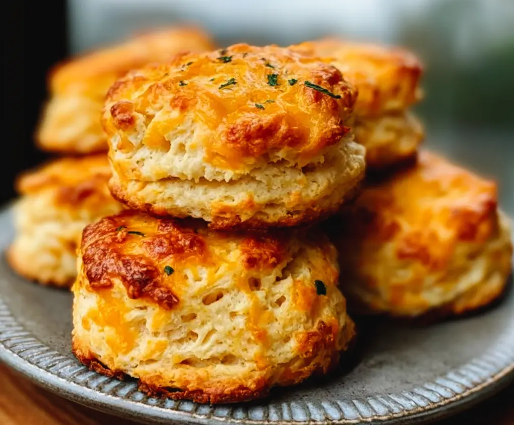 Sourdough Discard Cheddar Biscuit Recipe