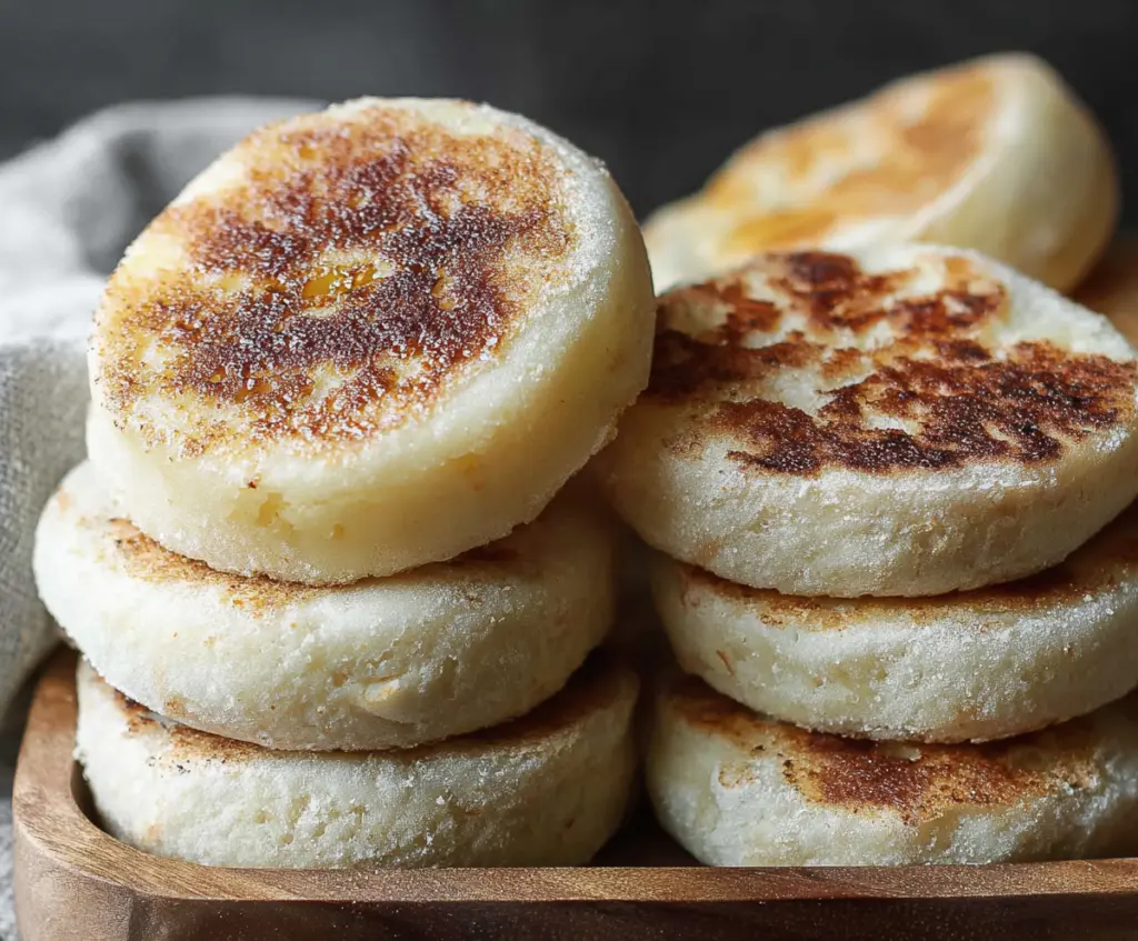 Sourdough Discard English Muffins