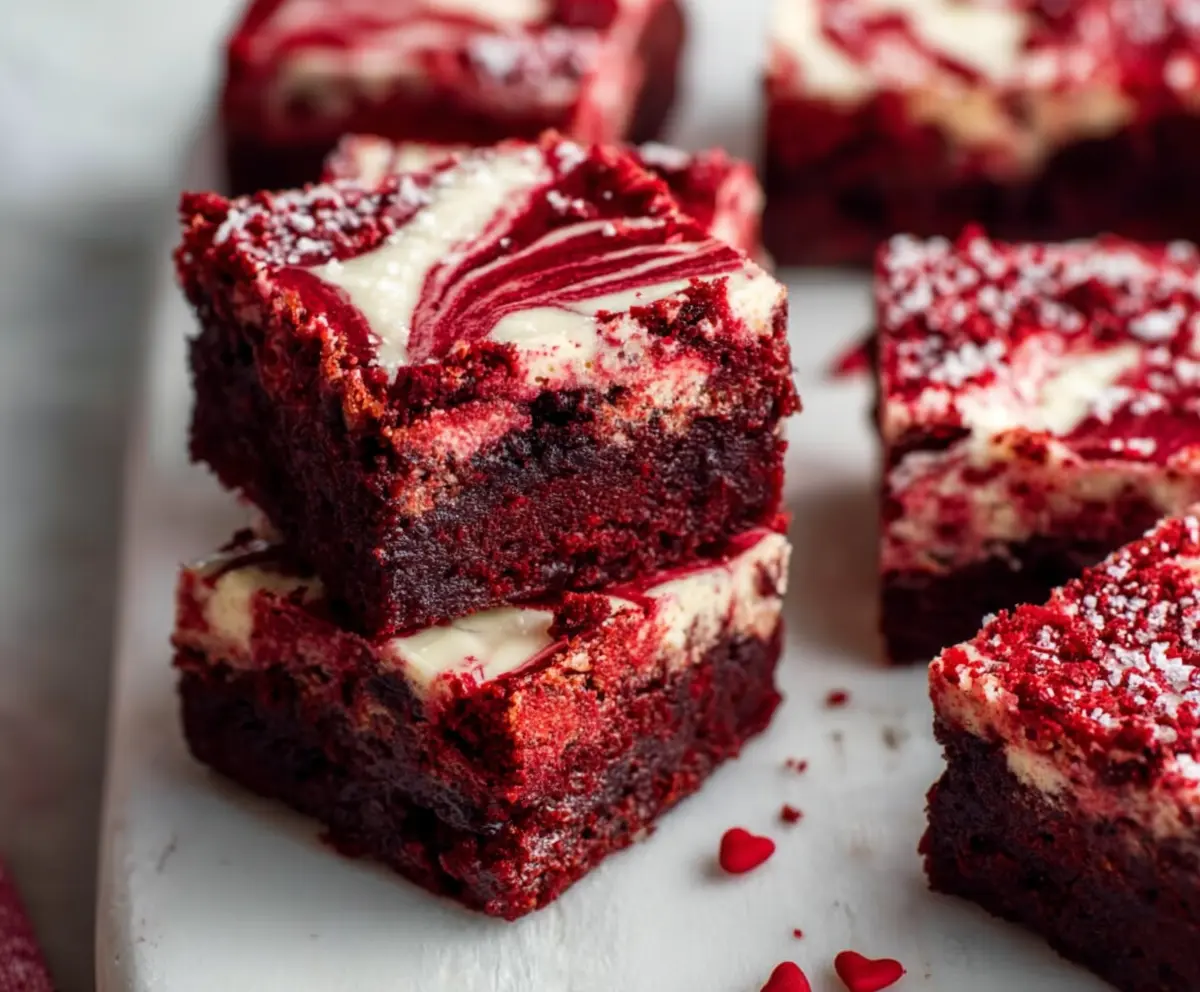 Best Fudgy Red Velvet Brownies Recipe