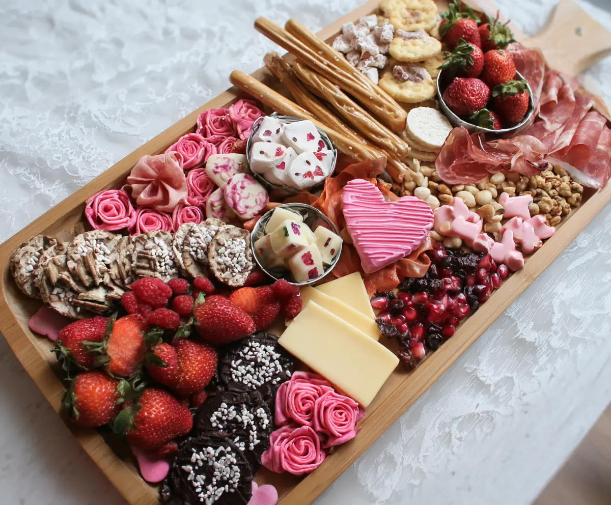 Romantic Valentine's Charcuterie Board Ideas