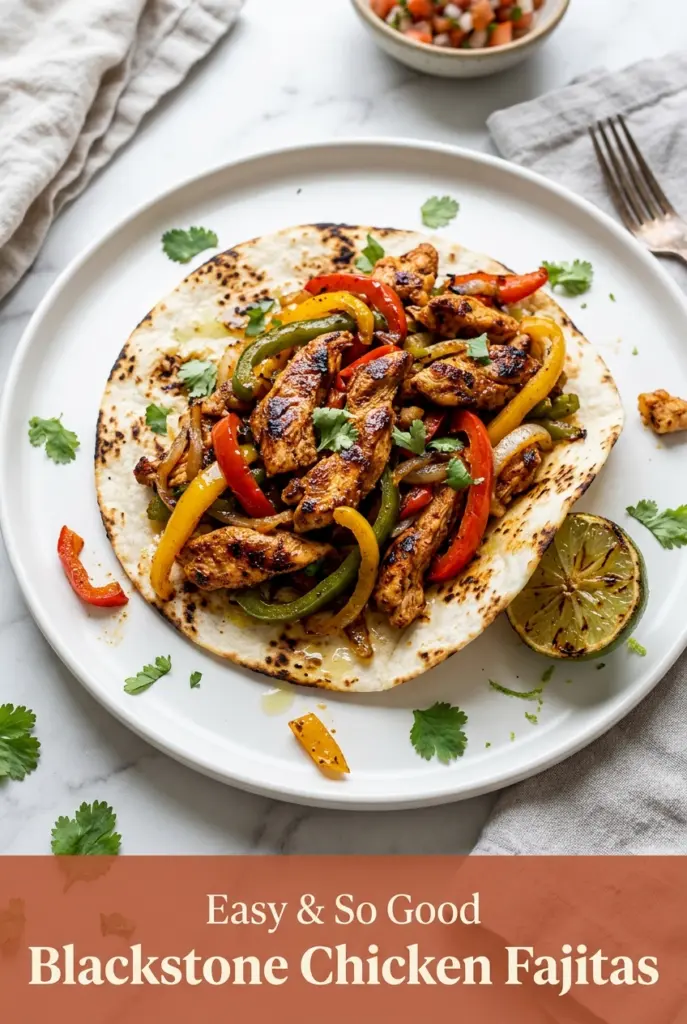 Blackstone Chicken Fajitas