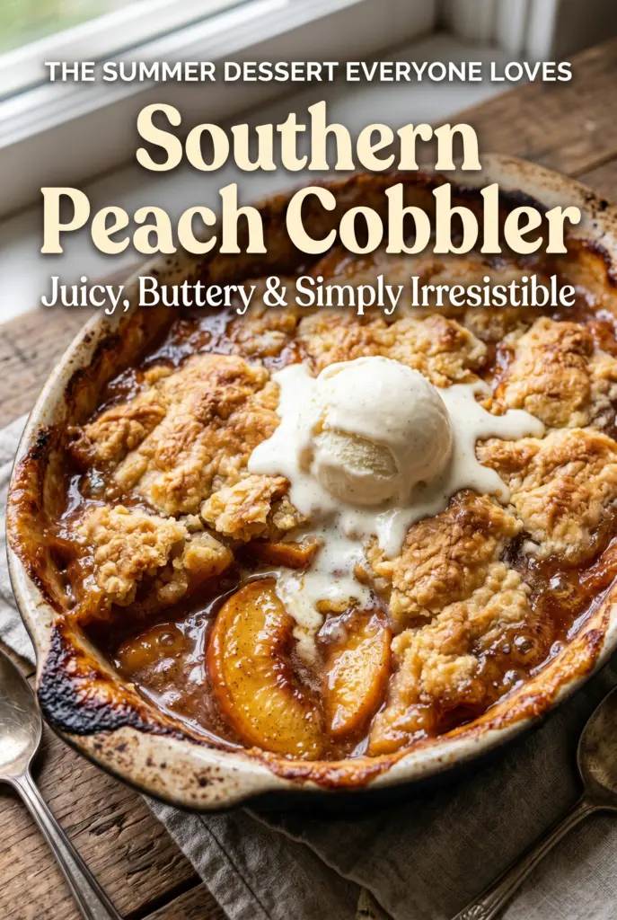 Southern Peach Cobbler