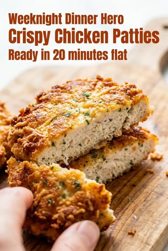 Crispy Chicken Patties